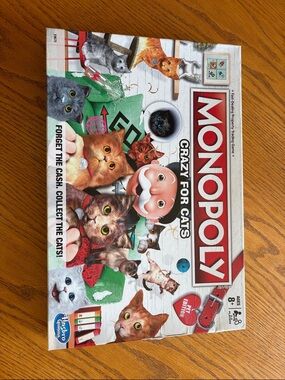 Crazy for Cats Monopoly Board Game